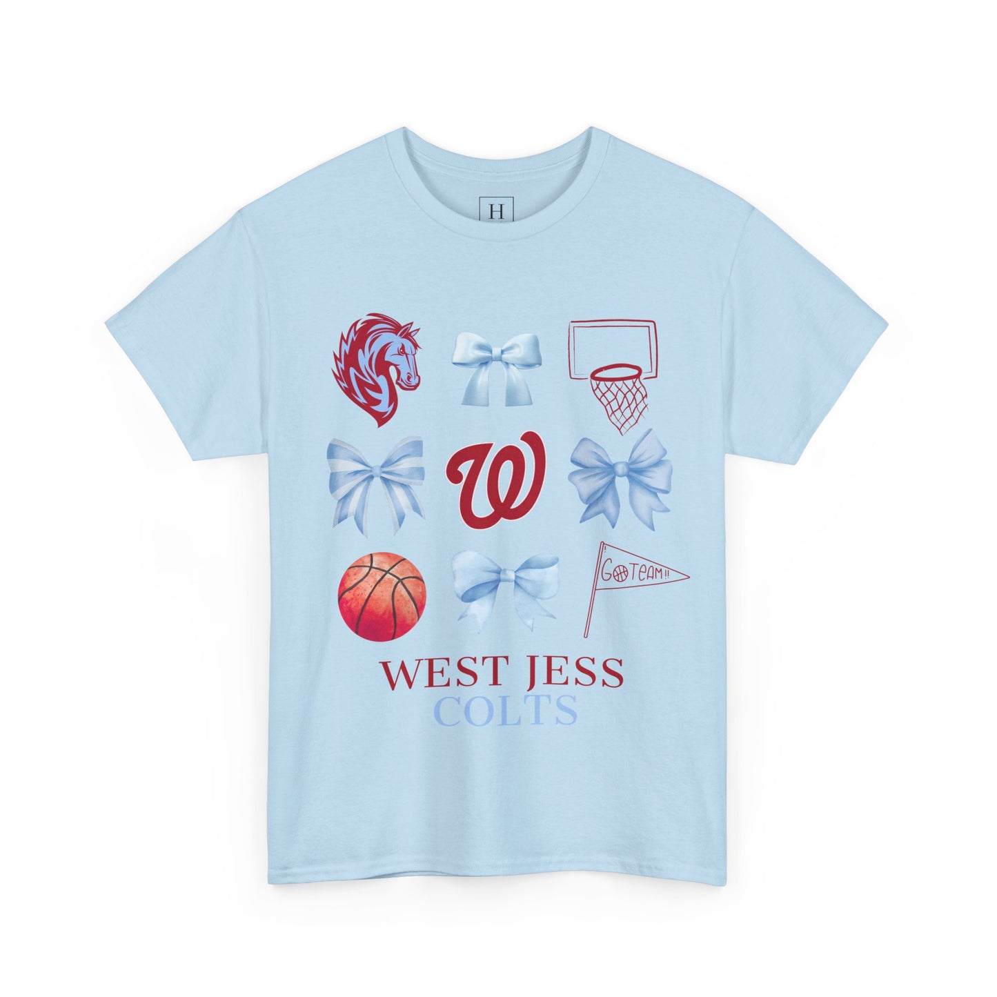 West Jessamine Basketball Coquette Unisex Tee