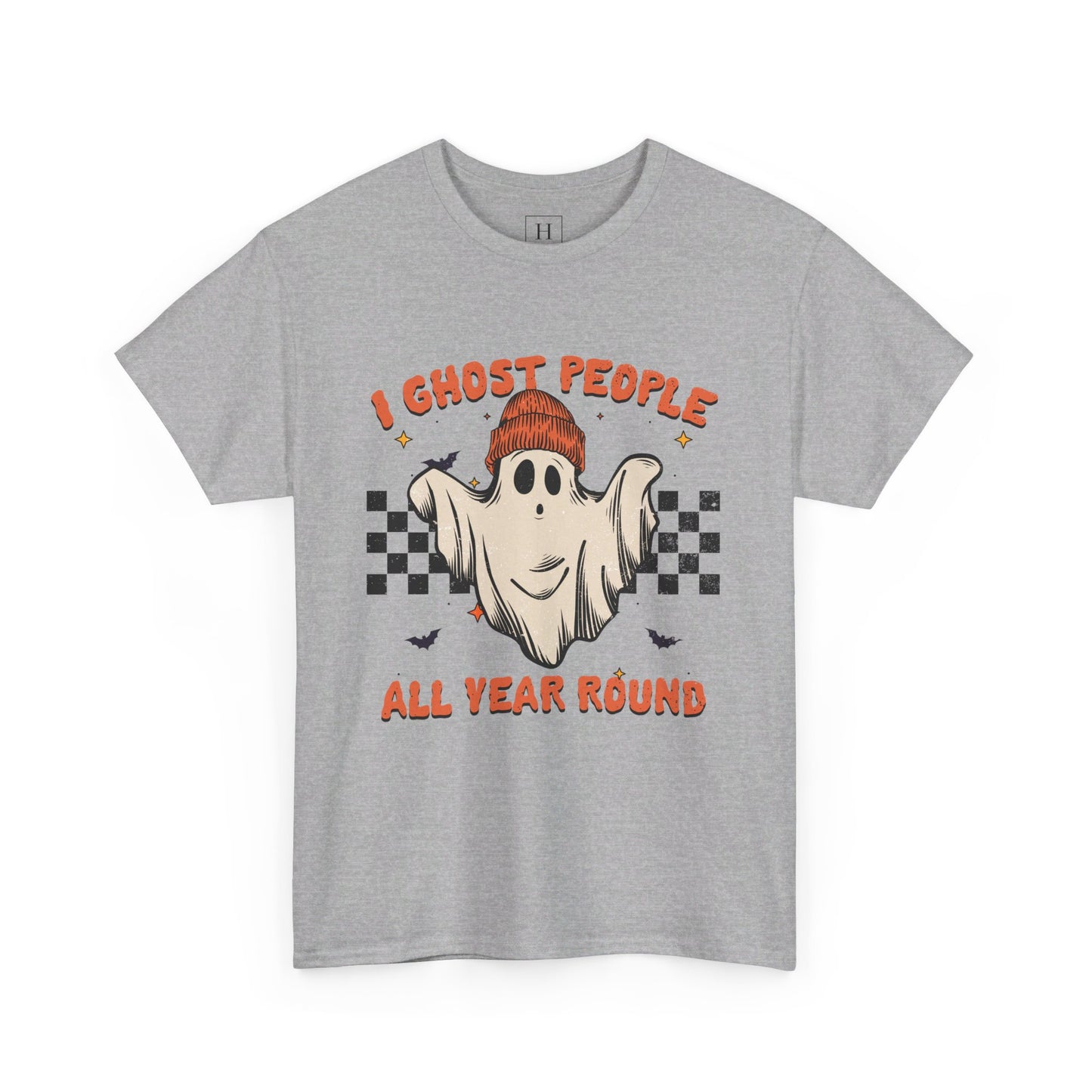 Retro Ghost People Year Round Tee