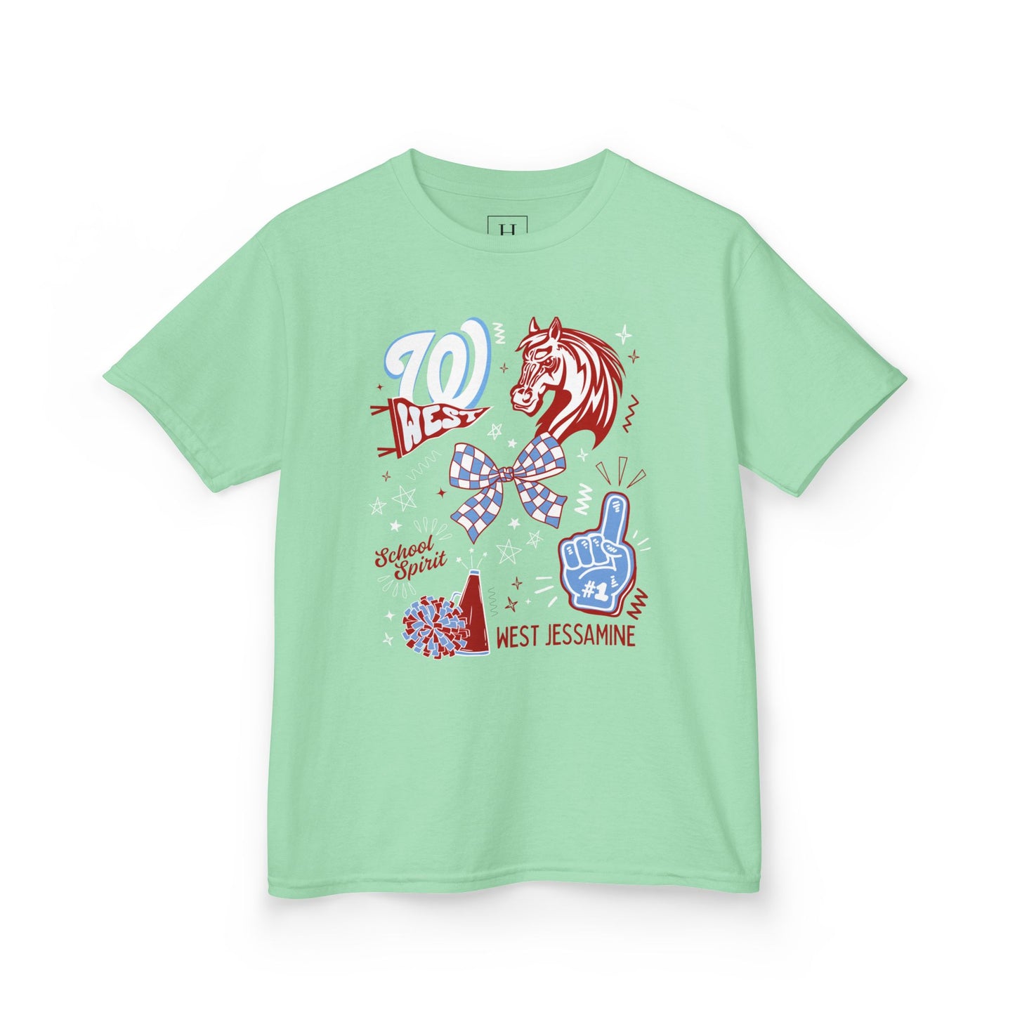 West Jessamine (W) Bow - School Spirit - YOUTH Shirt