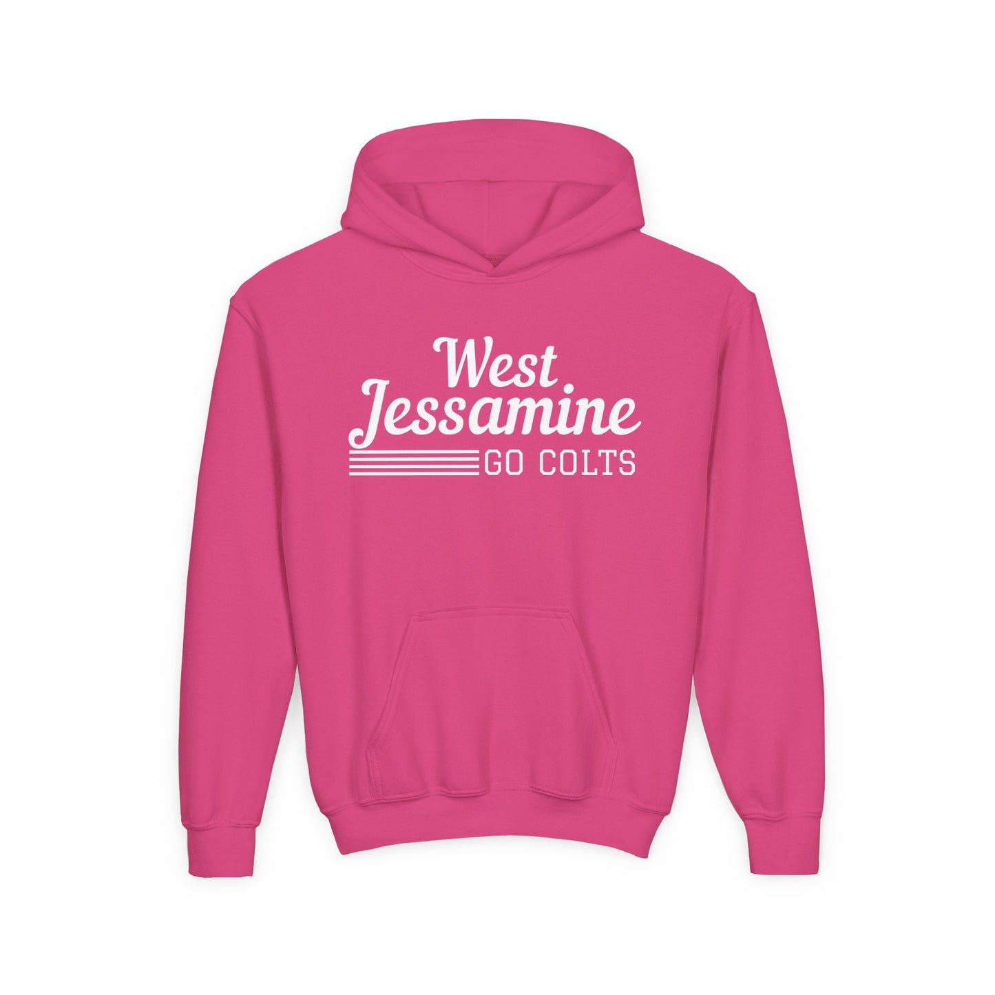Youth Crewneck HOODIE - West Jessamine Colts - Unisex