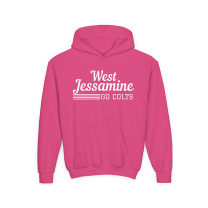 Youth Crewneck HOODIE - West Jessamine Colts - Unisex