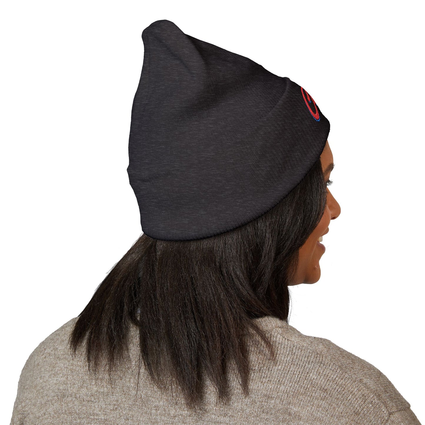 Colts Embroidered Cuffed Beanie — Classic Script Winter Hat