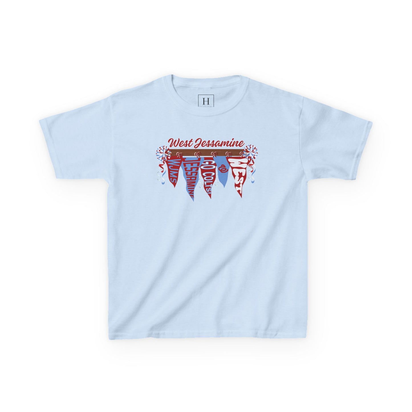 YOUTH --- WJMS : West Jessamine Pennant Flags - Unisex Shirt