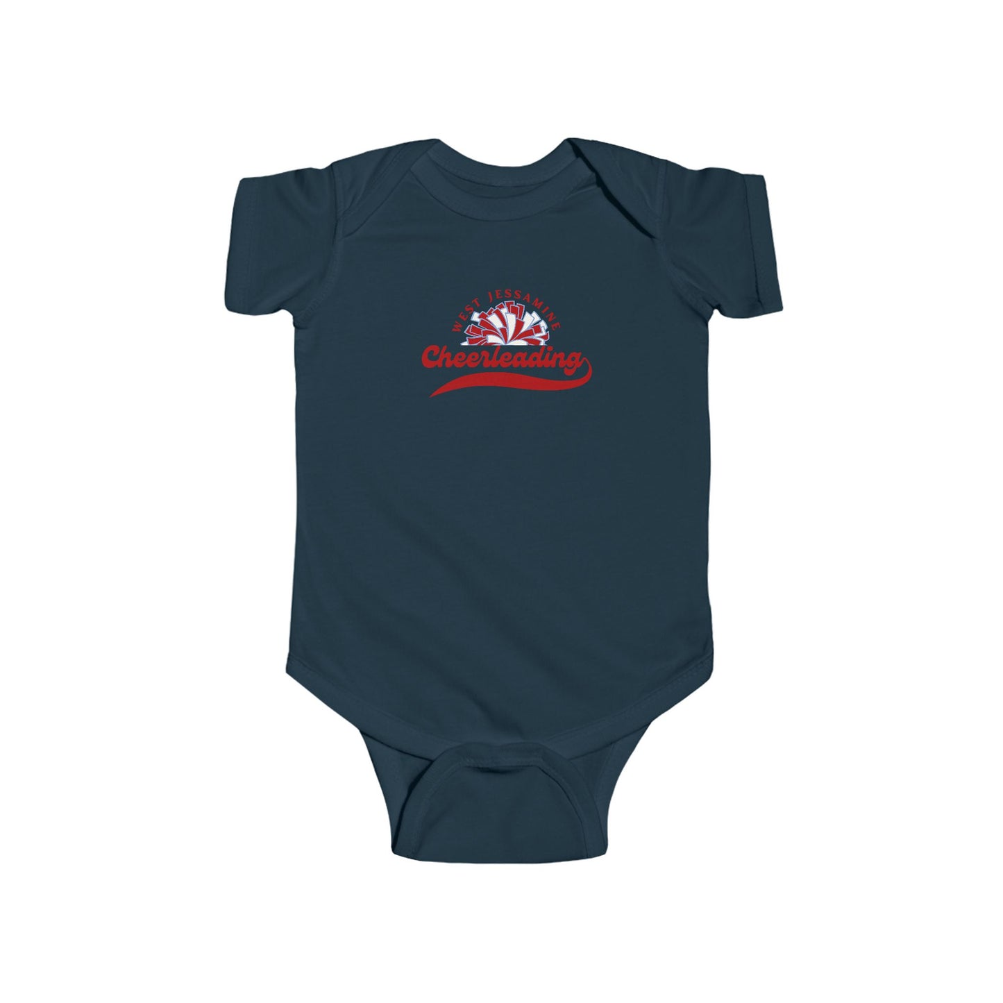 Infant Onesie, West Jessamine Cheerleading -- Unisex