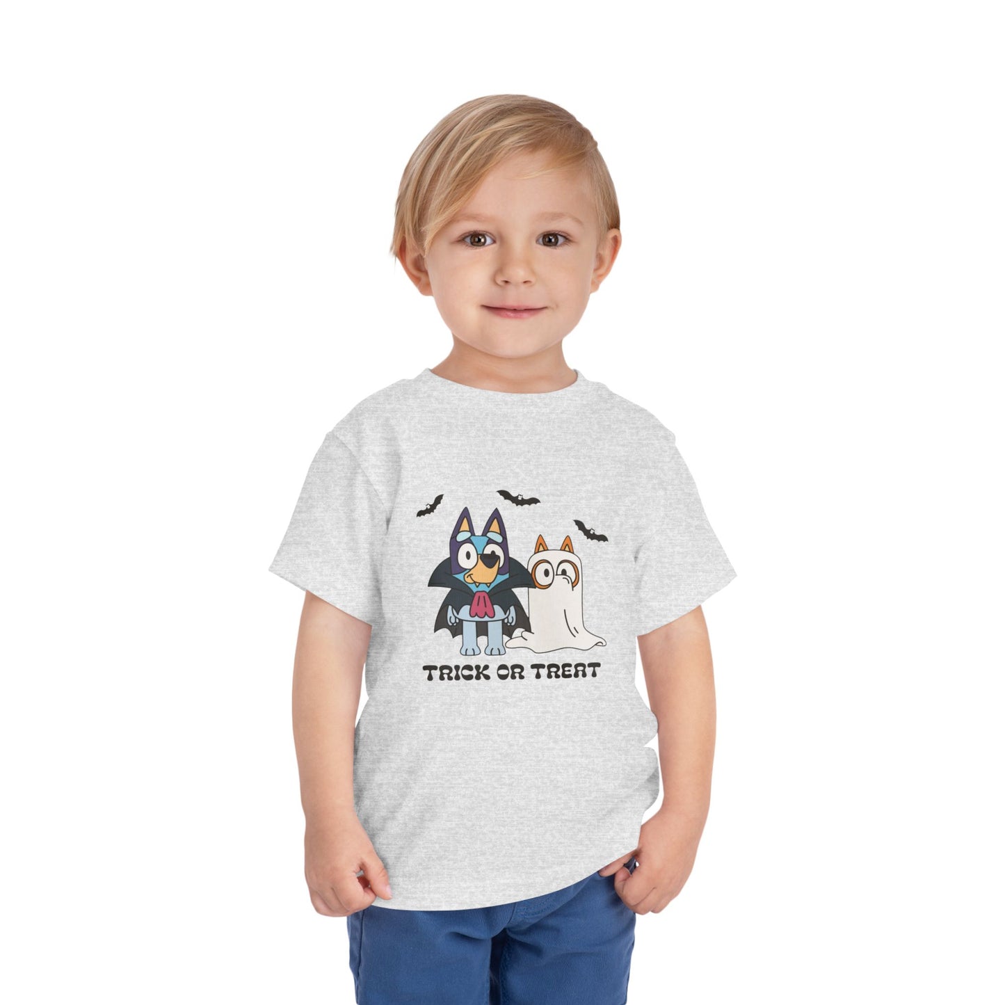 Toddler Bluey Trick or Treat T-shirt