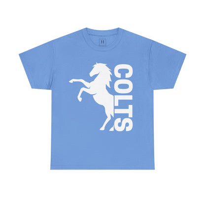 COLTS, Horse in White - Unisex Tee
