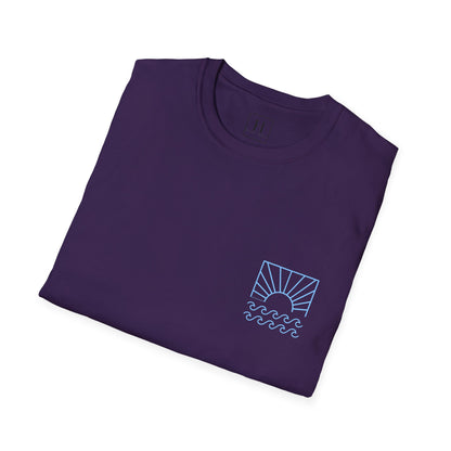 be the light christian bible blue (front and back)