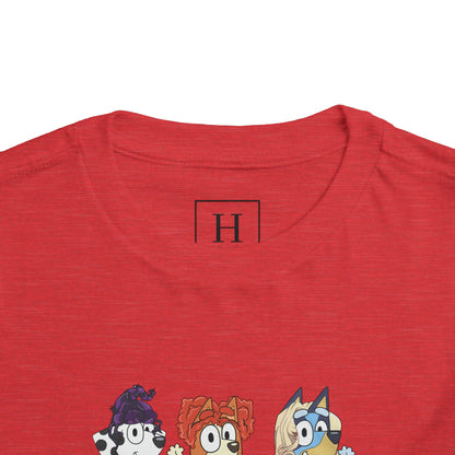 Toddler Bluey Hocus Pocus Halloween T-shirt