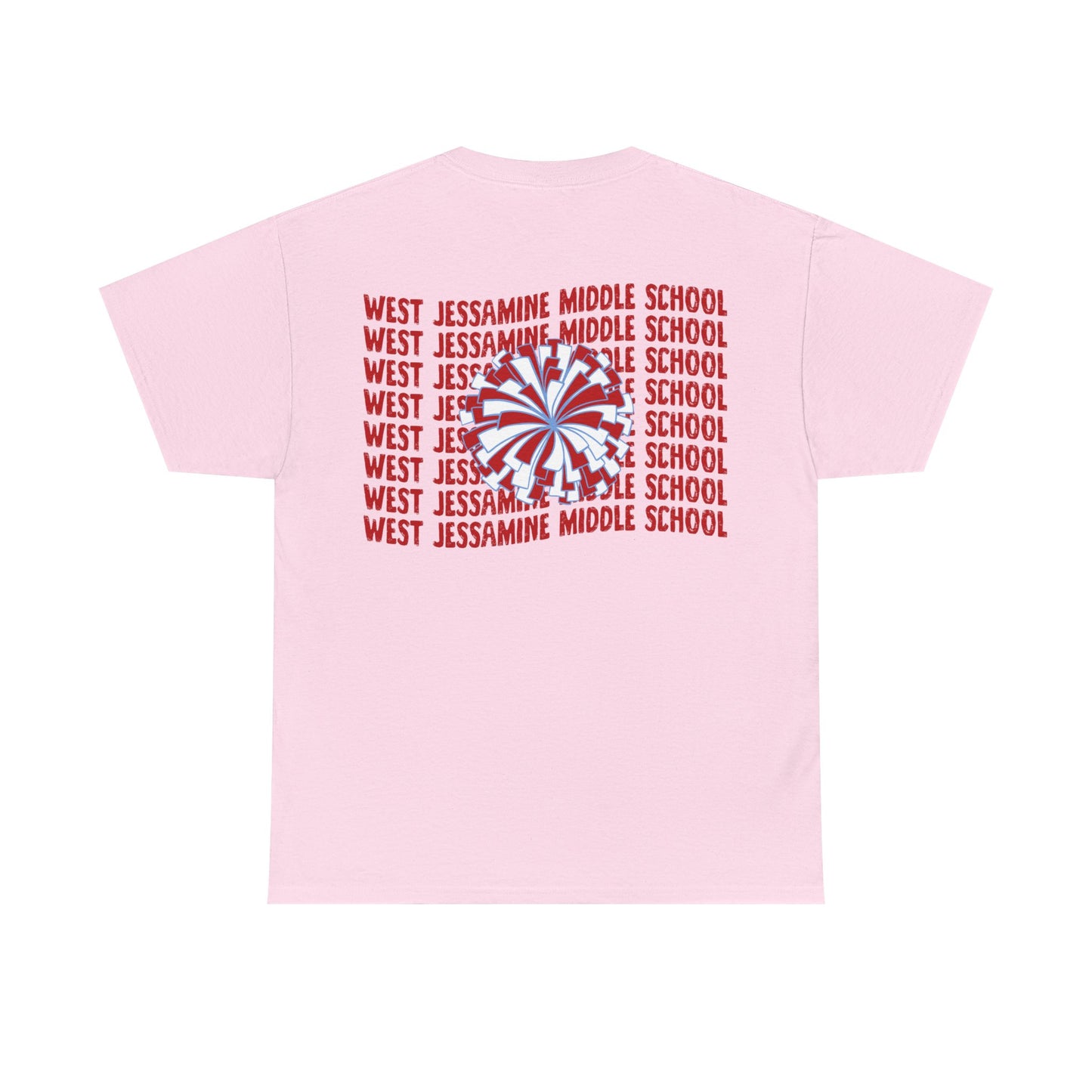 West Jessamine WJMS Colts Fan Tee —  Front & Back Unisex Tee