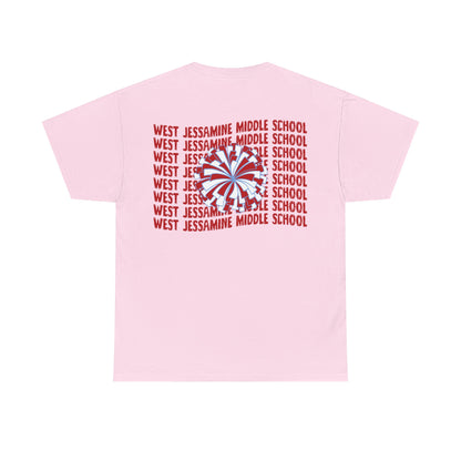West Jessamine WJMS Colts Fan Tee —  Front & Back Unisex Tee