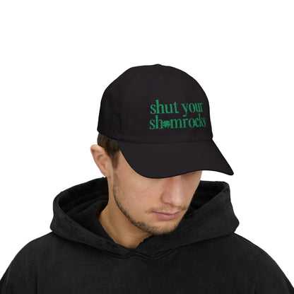 Shut Your Shamrocks Day Dad Cap