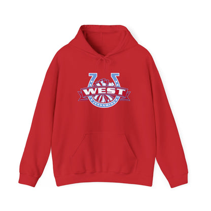 West Jessamine Horseshoe Logo w/ Pom - Cheerleading - Unisex Hoodie