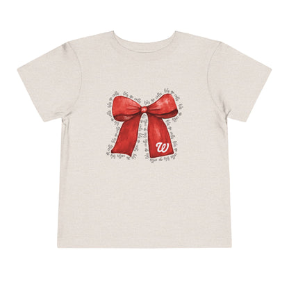 Toddler; West Jessamine Coquette Bow; Let's Go Colts - Unisex T-shirt