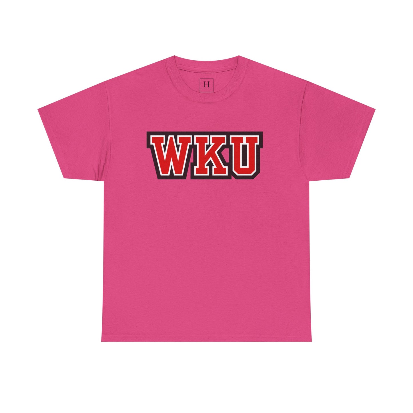 WKU; Western KY w/ Black Outlining -- Unisex
