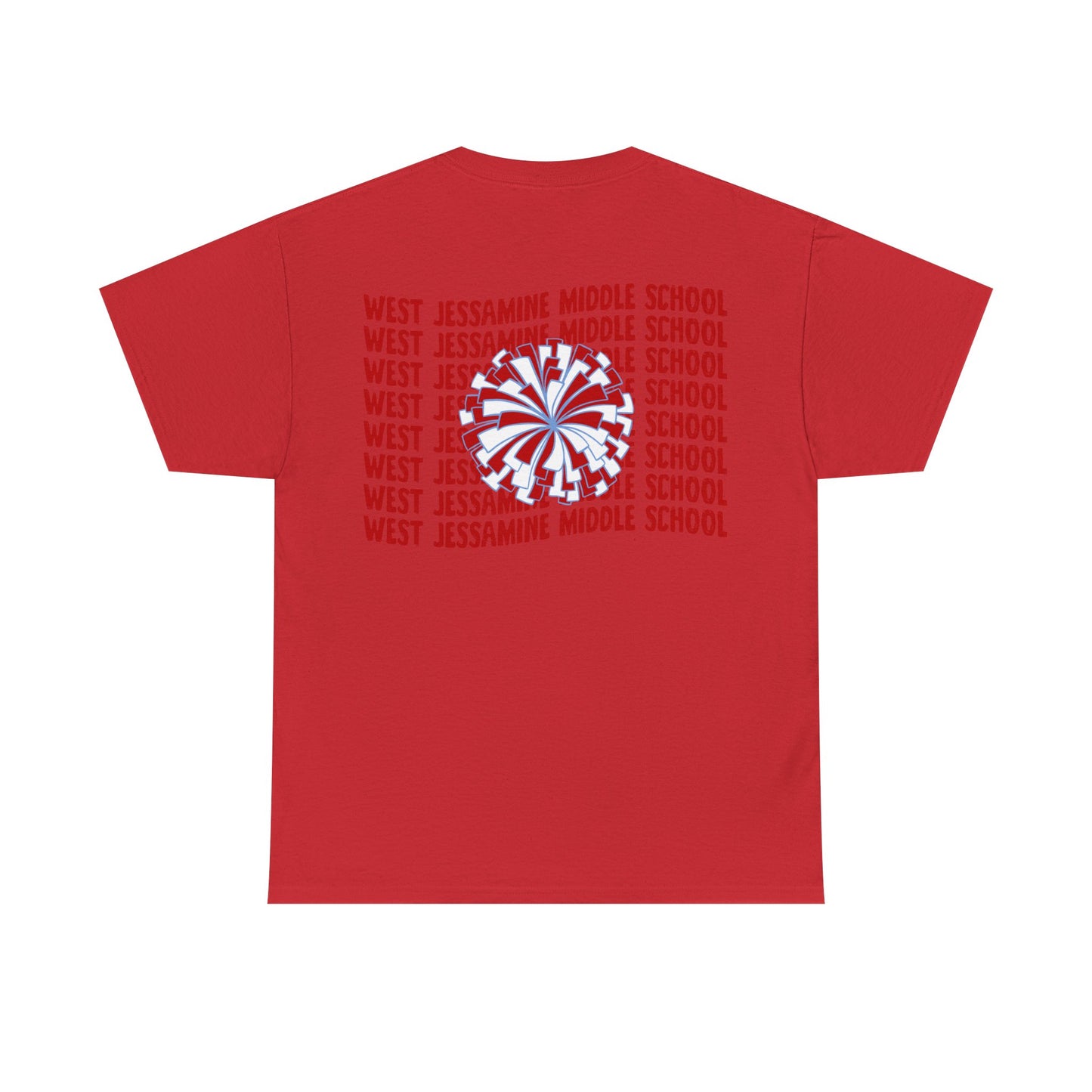 West Jessamine WJMS Colts Fan Tee —  Front & Back Unisex Tee