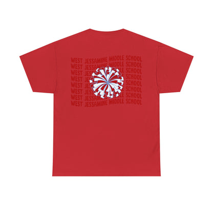 West Jessamine WJMS Colts Fan Tee —  Front & Back Unisex Tee