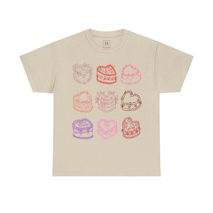 Coquette Cherry Bow Cake T-Shirt