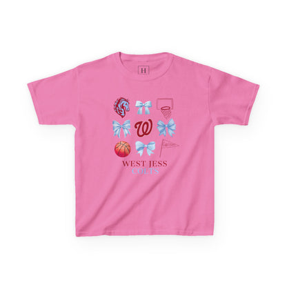 YOUTH --- West Jessamine Basketball Coquette Unisex Tee