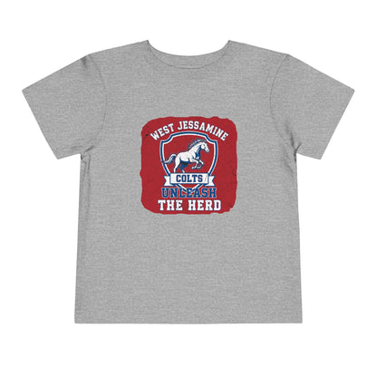 Toddler; West Jessamine Unleash The Herd - Unisex T-shirt