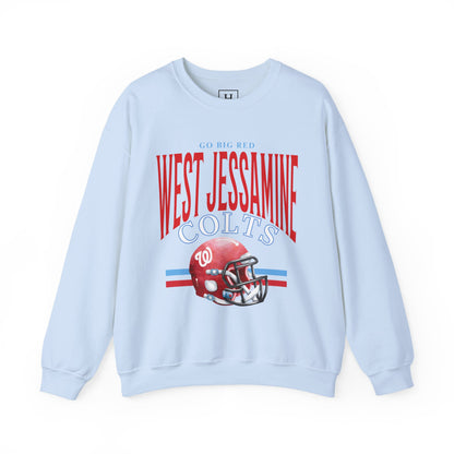 Go Big Red West Jessamine Football - Unisex Sweatshirt