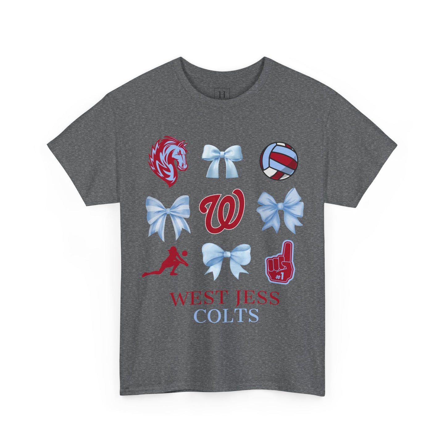 Volleyball Coquette Bows Unisex Tee - West Jessamine