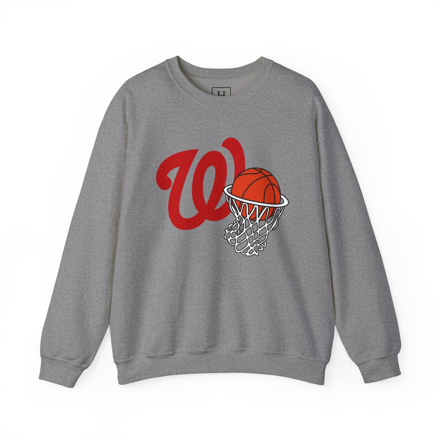 West Jessamine Logo & Basketball- Unisex Sweatshirt