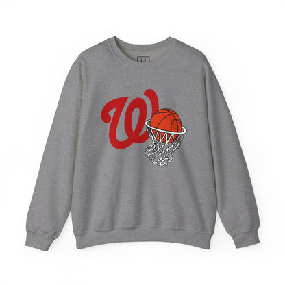 West Jessamine Logo & Basketball- Unisex Sweatshirt
