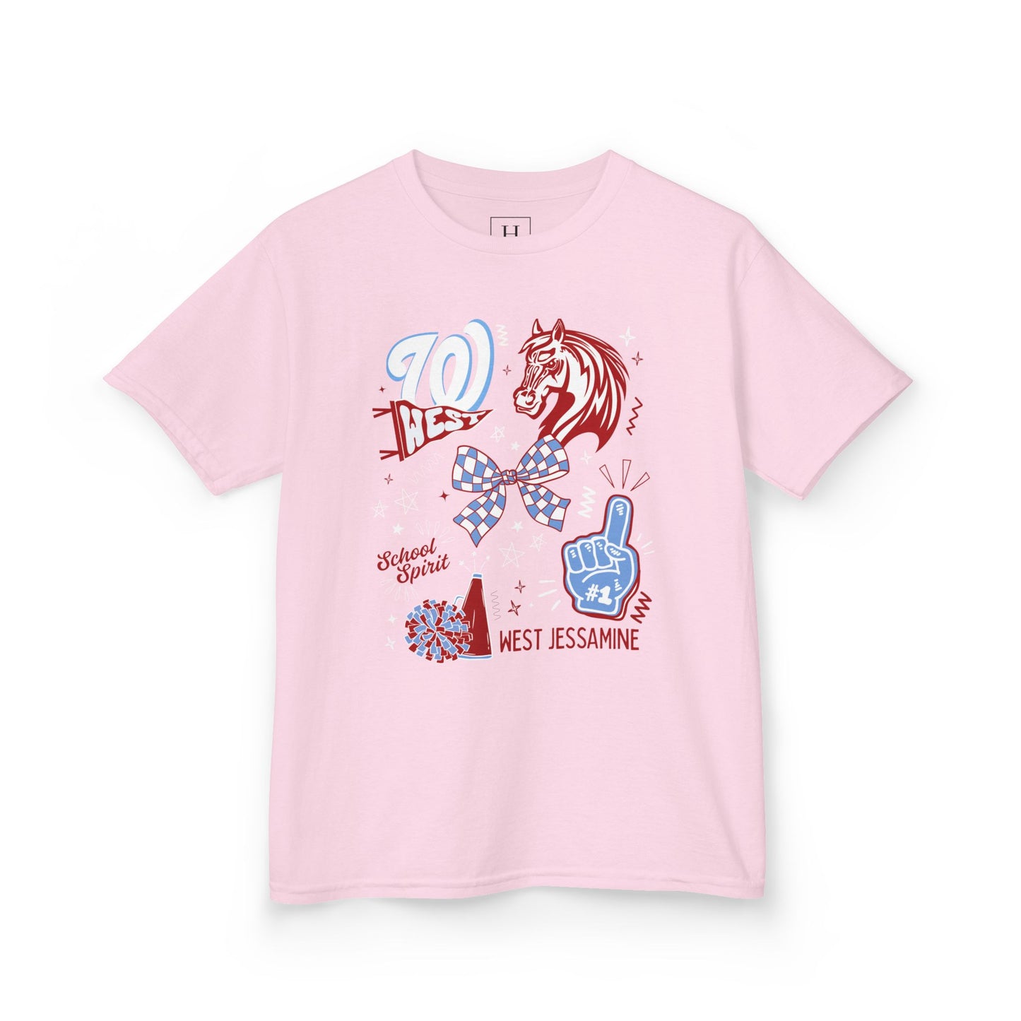 West Jessamine (W) Bow - School Spirit - YOUTH Shirt