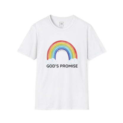 Rainbow God's Promise Genesis 13 Christian T-shirt