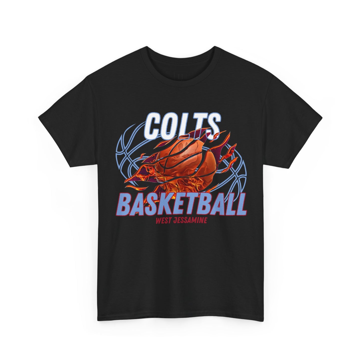 West Jessamine Colts Basketball  —  Unisex T-Shirt