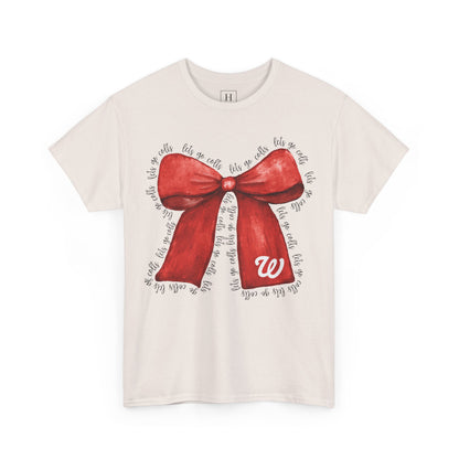 WJ Let's Go Colts Cheer Bow w/ WJ logo - Unisex Shirt