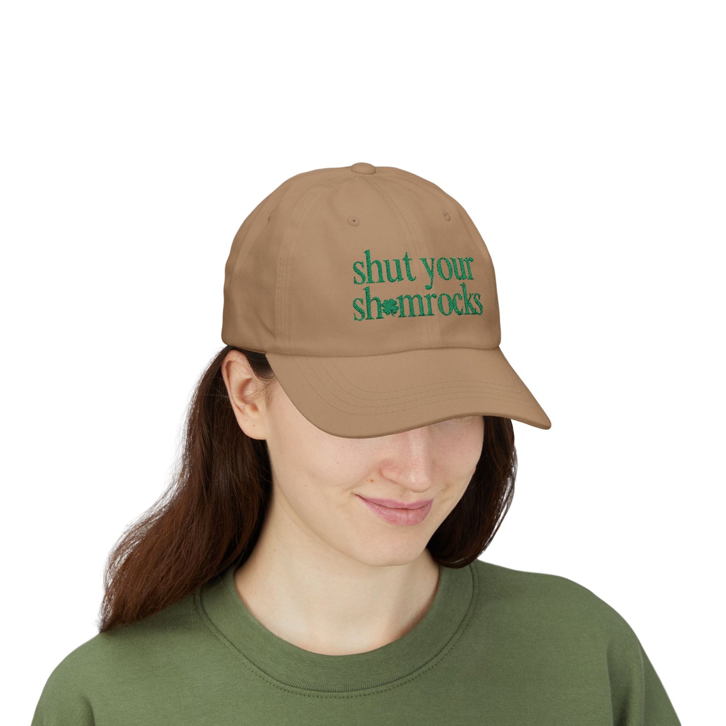 Shut Your Shamrocks Day Dad Cap