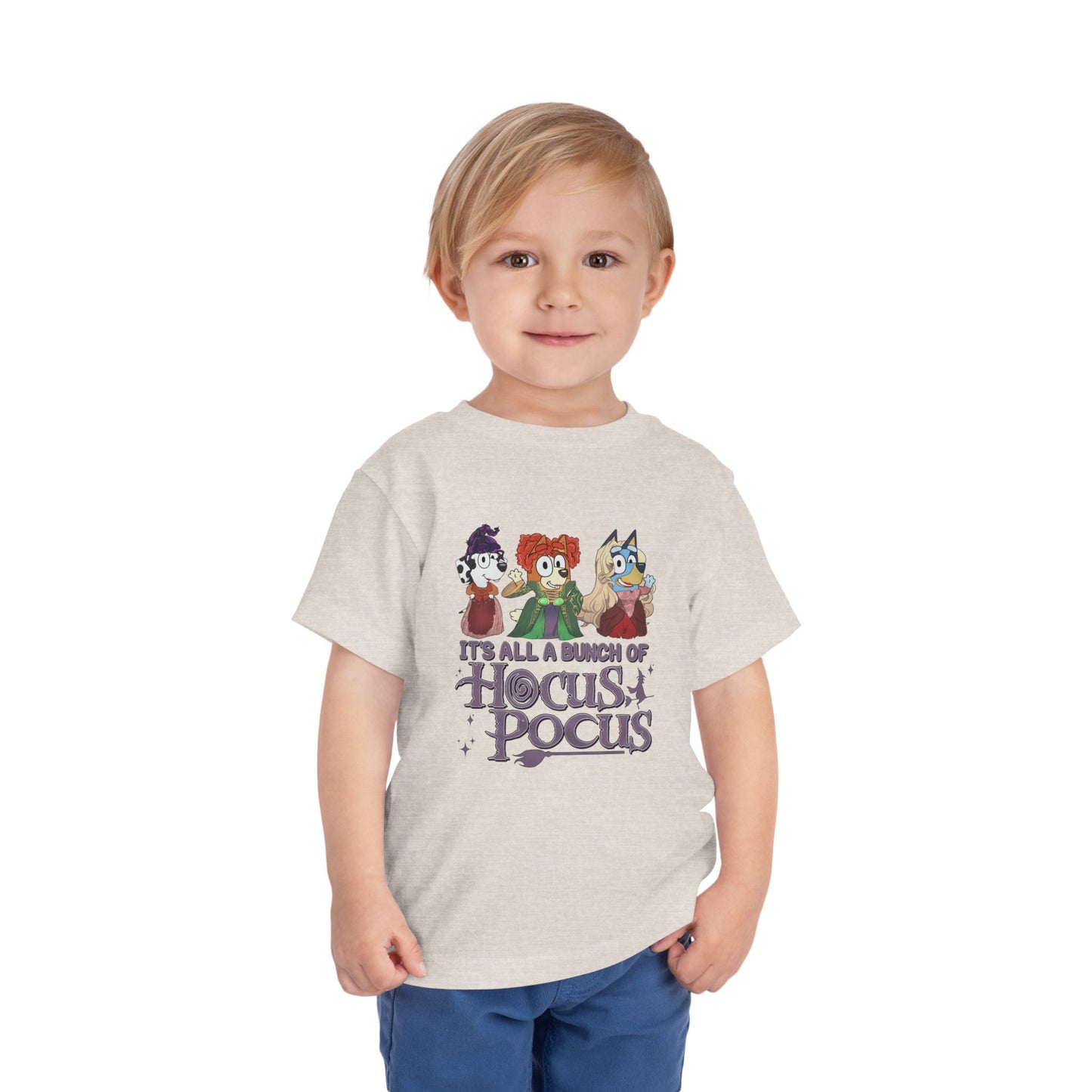 Toddler Bluey Hocus Pocus Halloween T-shirt