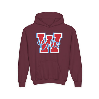 YOUTH -- (W) West Jessamine Colts - Hoodie
