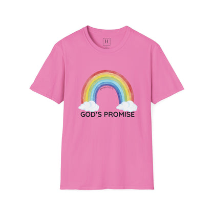 Rainbow God's Promise Genesis 13 Christian T-shirt