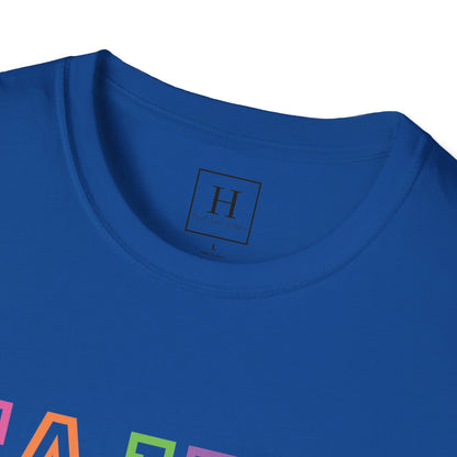 Bright Rainbow Color Faith Christian T-shirt