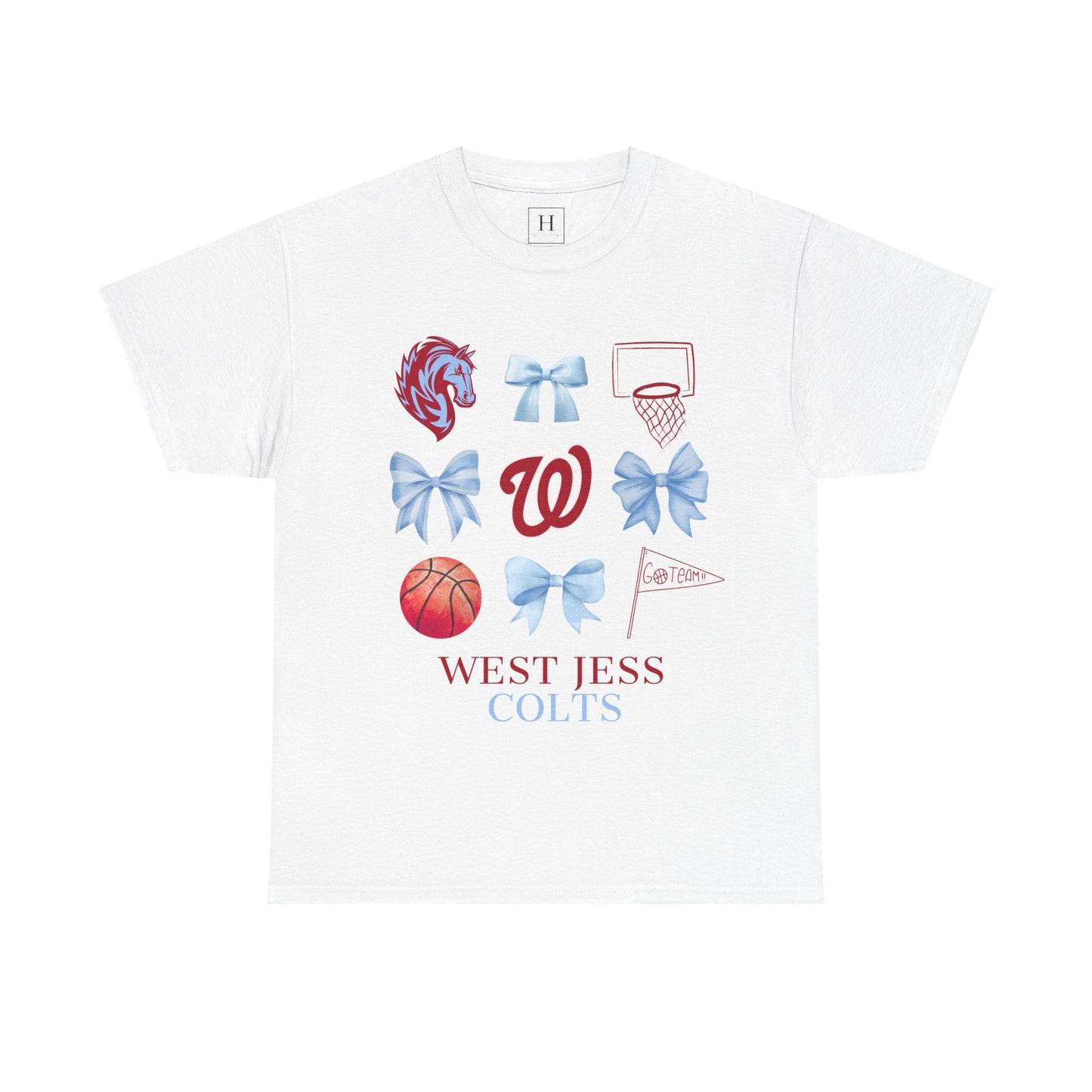 West Jessamine Basketball Coquette Unisex Tee