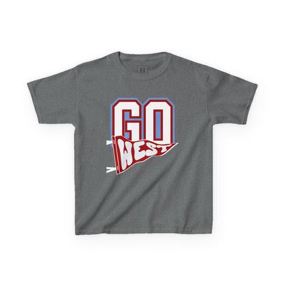 YOUTH -- GO WEST Pennant Flag - Unisex