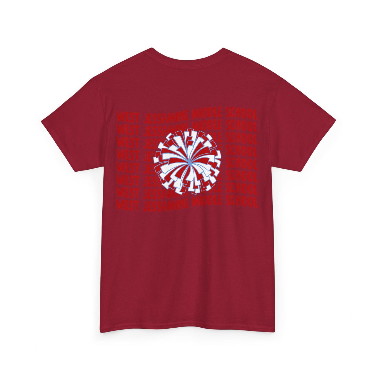 West Jessamine WJMS Colts Fan Tee —  Front & Back Unisex Tee