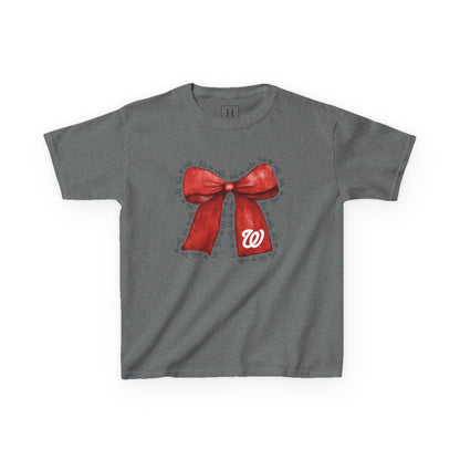 YOUTH - Let's Go Colts Bow - W Logo Unisex T-Shirt