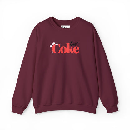 Bow 'Diet Coke' Crewneck Sweatshirt - Embroidered
