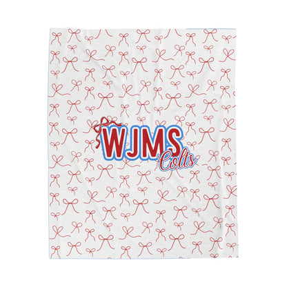 WJMS Colts Bow Blanket