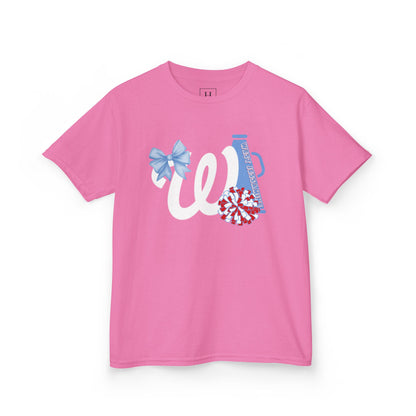 YOUTH -- West Jessamine Cheer Bow, Megaphone & Poms - Unisex Shirt