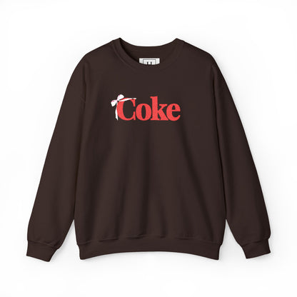 Bow 'Coke' Crewneck Sweatshirt - Embroidered
