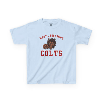 YOUTH --- West Jessamine Colts Mascot - YOU  -- Unisex Tee