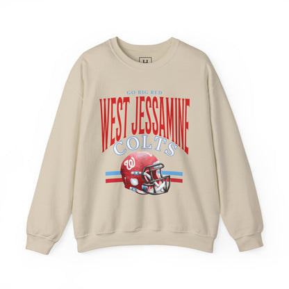 Go Big Red West Jessamine Football - Unisex Sweatshirt