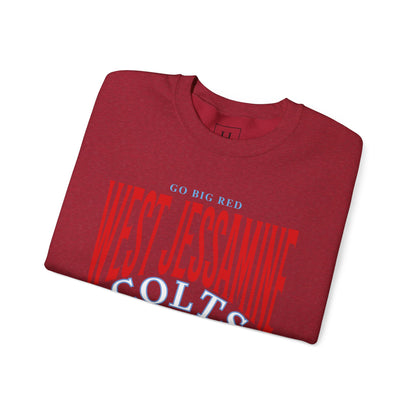 Go Big Red West Jessamine Football - Unisex Sweatshirt