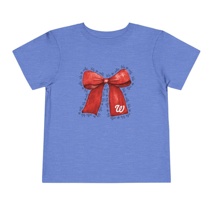 Toddler; West Jessamine Coquette Bow; Let's Go Colts - Unisex T-shirt