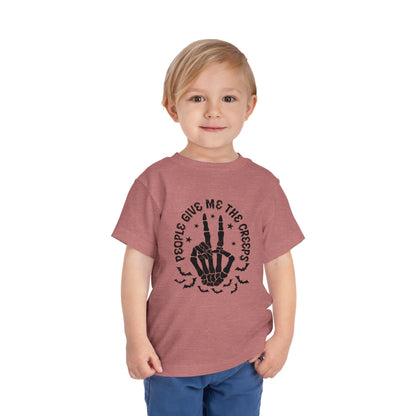 Toddler People Give Me The Creeps T-shirt