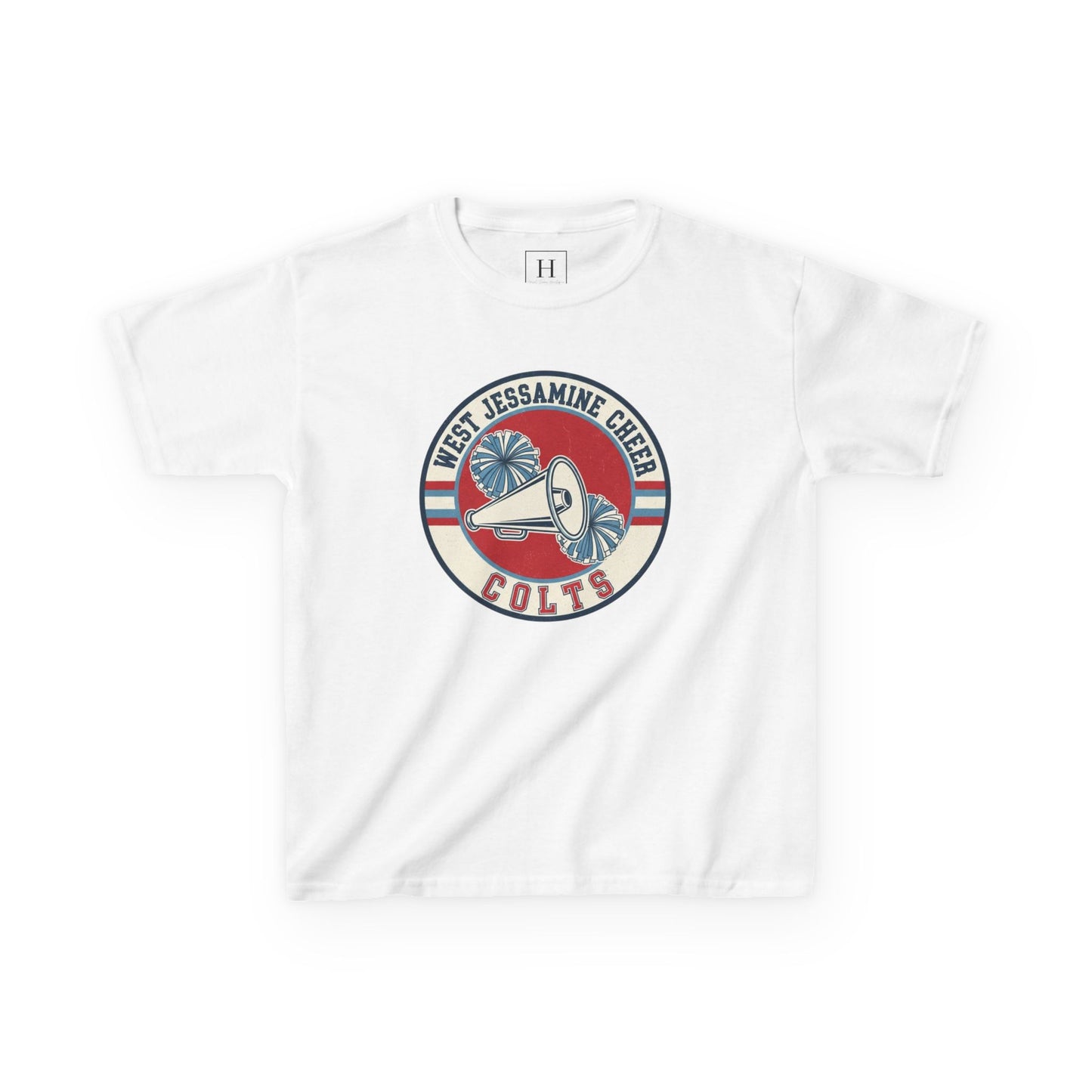 YOUTH -- Vintage West Jessamine Cheer - Colts - Unisex Tee